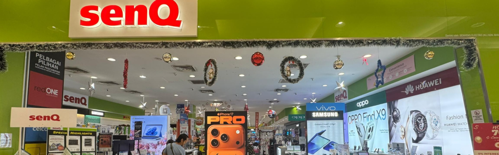 senq aeon mall kuching central